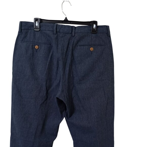 J.Crew Dress Pants Bedford Mens Slim Fit Navy W34 L32 - Picture 6 of 12